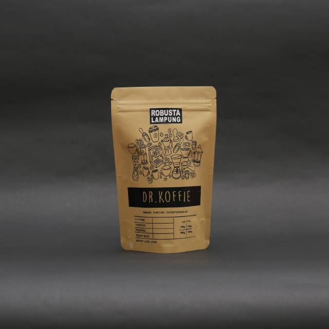 

Dr.Koffie Kopi Robusta Lampung 100gr