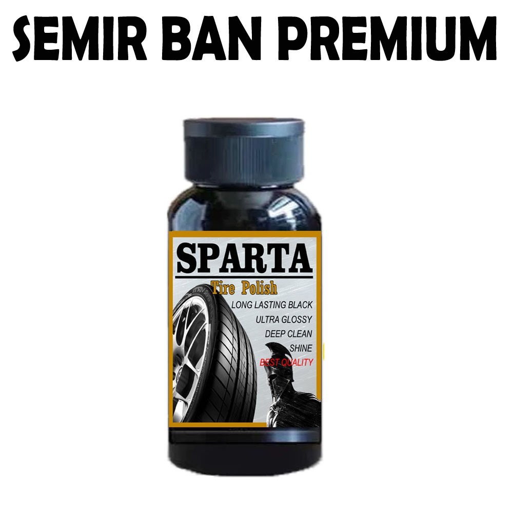 SPARTA MINI Semir Ban PREMIUM / Pengkilap Ban / Penghitam Ban Mobil Motor / Semir Ban Motor