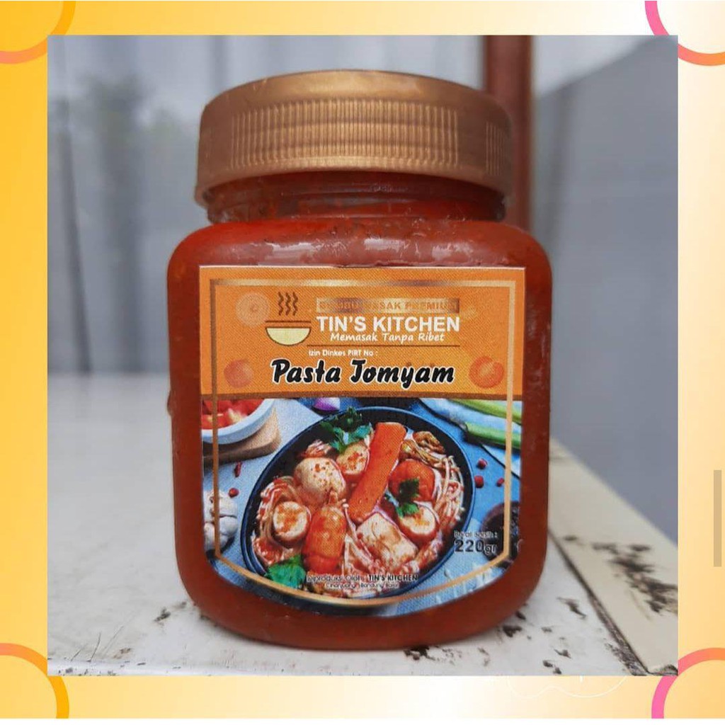 

Bumbu Tomyam Instan Tins Kitchen- 220 gram