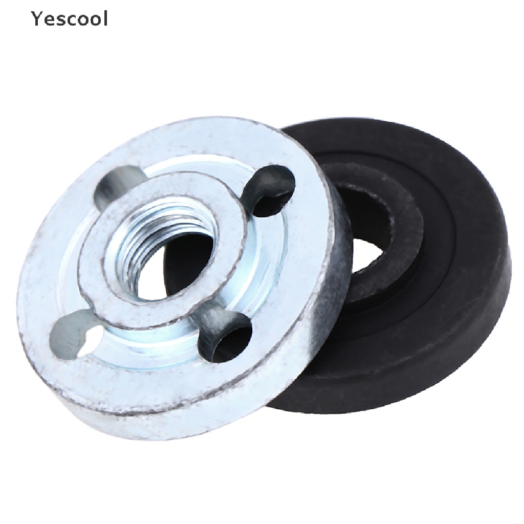 Yescool 2PCS / Set Flange Inner Outer Pengganti Untuk Angle Grinder