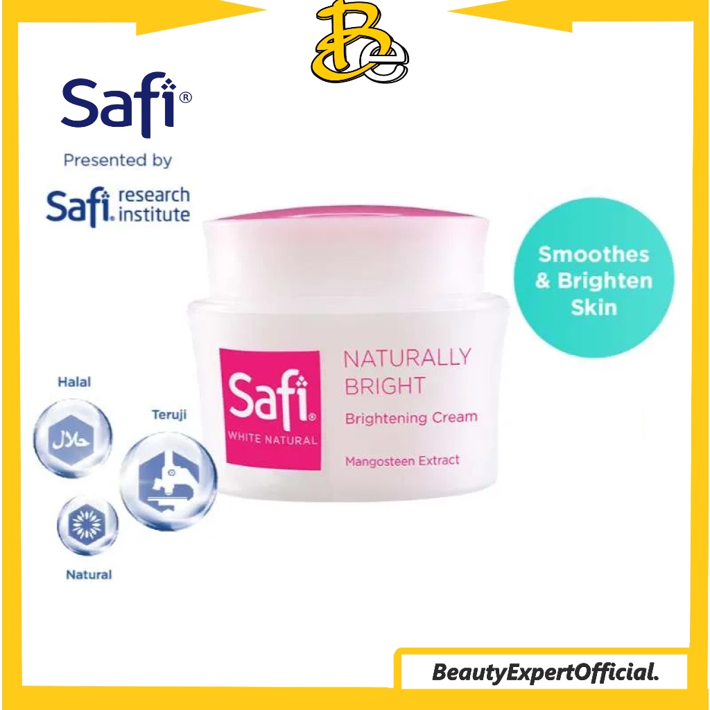 ⭐️ Beauty Expert ⭐️ Safi White Natural Brightening Cream Mangosteen 20g  Brightening Cream Mangosteen 45g