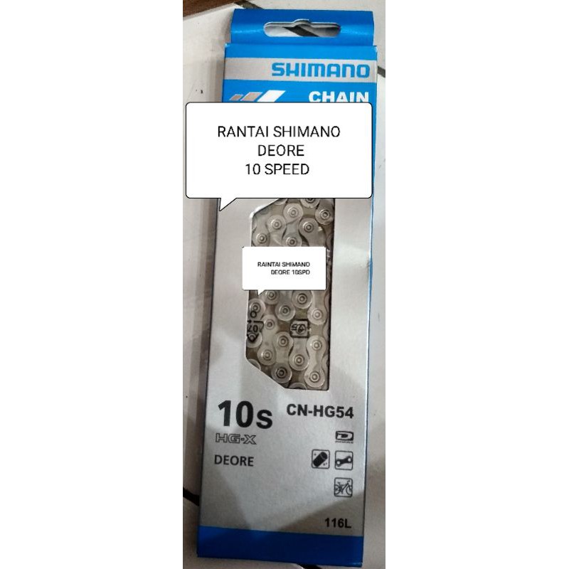 RANTAI SHIMANO DEORE 10 SPEED