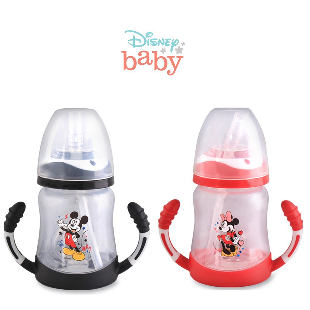 Lusty Bunny Disney Training Cup 3 Step With Handle Botol Minum Anak 210ml DMM-3012