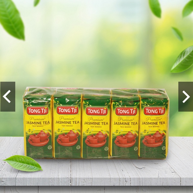 

Tong Tji Premium Jasmine Tea 50g, Teh Seduh per Slop
