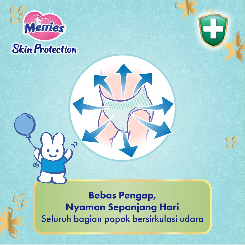 MERRIES PANTS SKIN PROTECTION SMALL PACK - POPOK CELANA