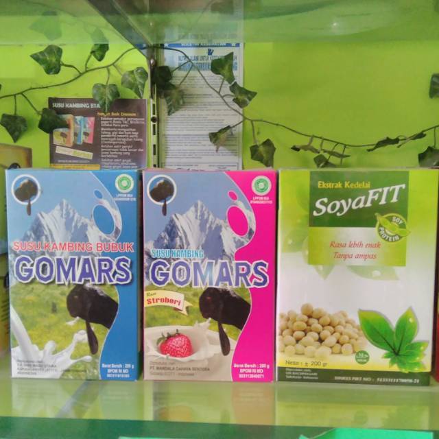 

Susu kambing gomars 200gr