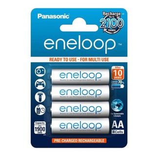 Baterai Panasonic Eneloop AA isi 4 1900mAh - 2000Mah up to 2100 times A2 Battery rechargeable