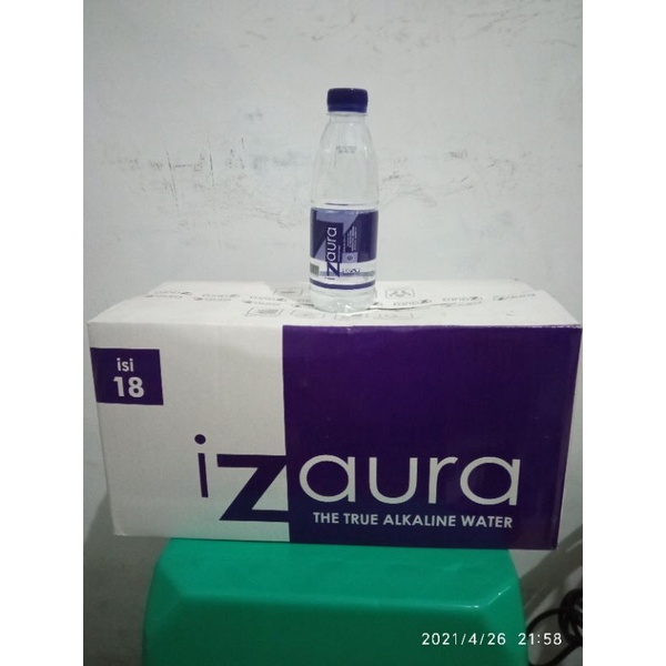 

Air Minum "iZaura The True Alkaline Water" @330ml