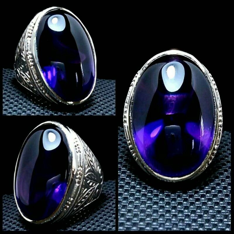 BATU KECUBUNG BUNGUR AMETHYST NATURAL