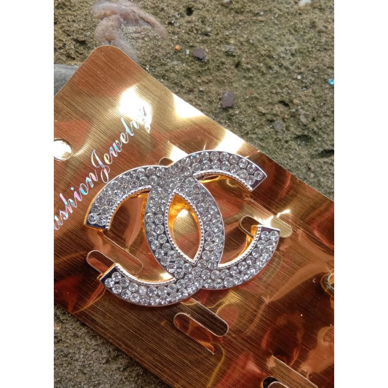 BROS CHANEL JARUM/ BROS CHANEL SILVER / BROS HIJAB / BROS MURAH / AKSESORIS