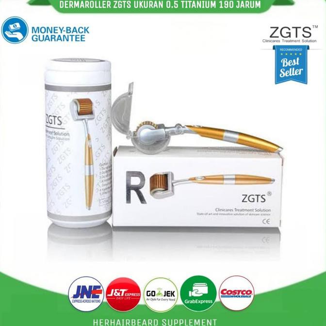 dermaroller zgts 0.5 mm full titanium/derma roller /ZGTS/dermaroller