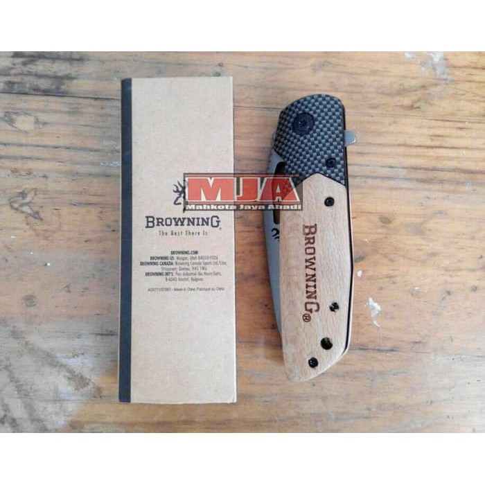 BROWNING X28 PISAU LIPAT FOLDING KNIFE OUTDOOR