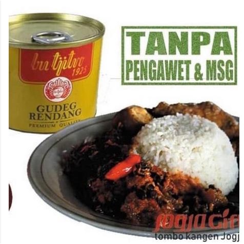 Bu Tjitro 1925 Gudeg Kaleng Rasa Rendang Paket 20 Kaleng