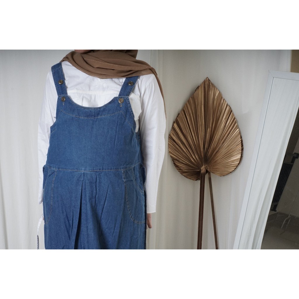 Dress Hamil /Overall Jeans