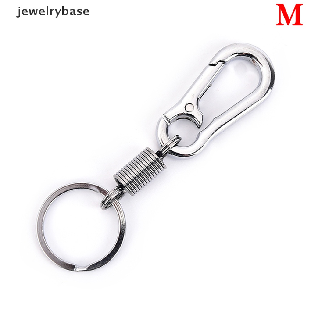 1pc Gantungan Kunci carabiner Bentuk Labu Bahan Stainless steel anti Hilang