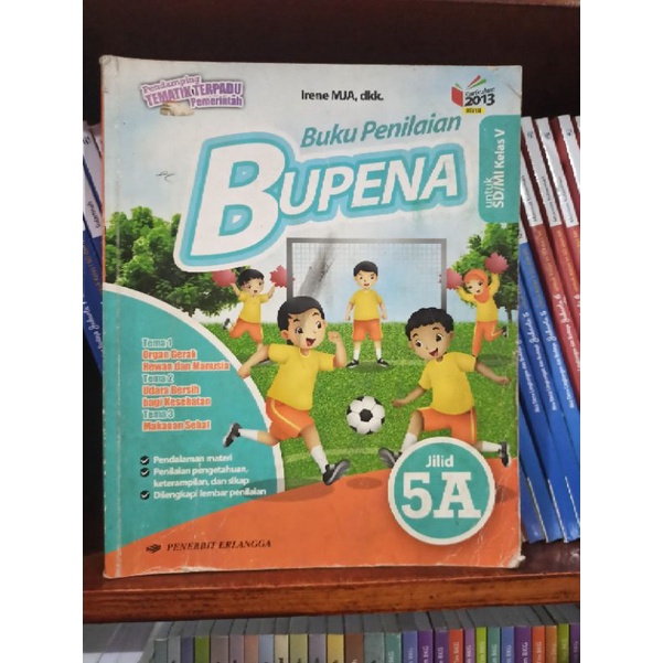 BUKU BEKAS BUPENA 5A KELAS 5 SD ERLANGGA KURIKULUM 2013 EDISI REVISI