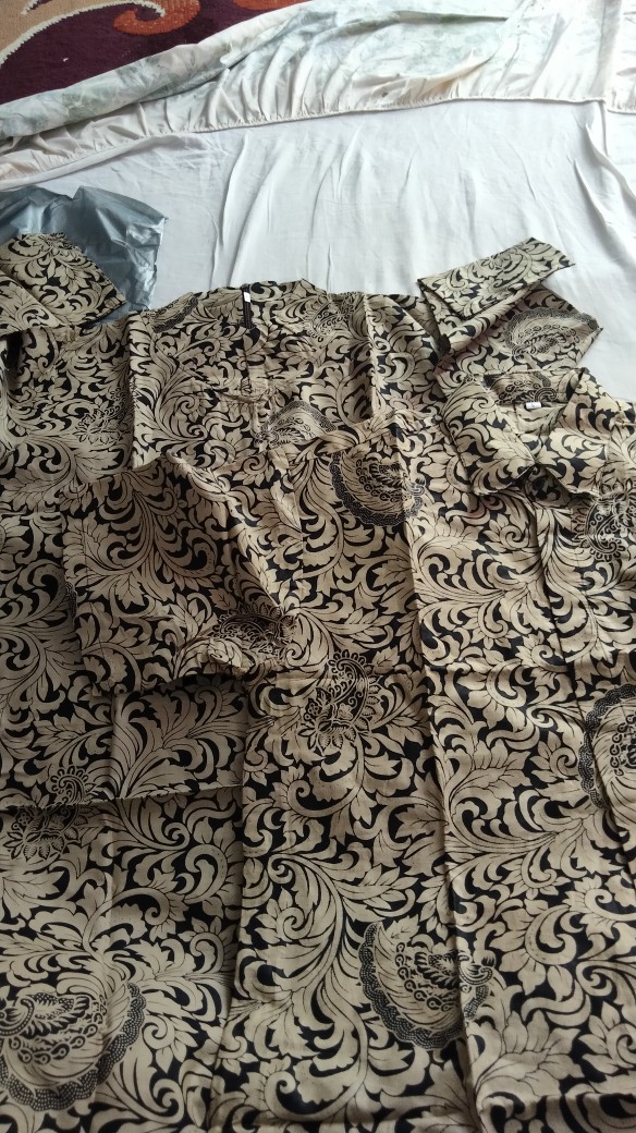 Maura Couple - Sania Ruffle Batik Couple Ori Ndoro Jowi Dnt Garansi Termurah Shopee -
