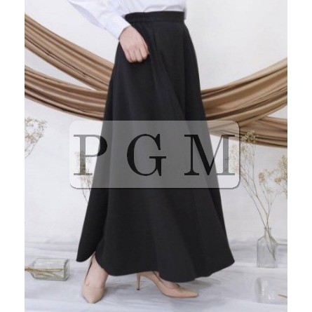 TERLARIS !!! ROK PANJANG JUMBO SPANDEK JERSEY WANITA TERMURAH /  ROK PANJANG UNTUK BB 65-80 KG BAHAN PREMIUM MURAH BISA COD &amp; SAMEDAY//PGM