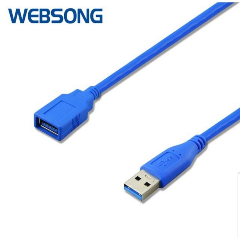 Kabel USB 3.0 Male to Female Extension 3M 5Gbps High Quality WEBSONG