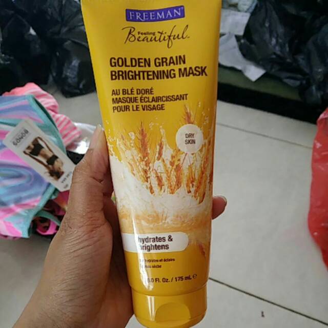 Freeman golden grain mask
