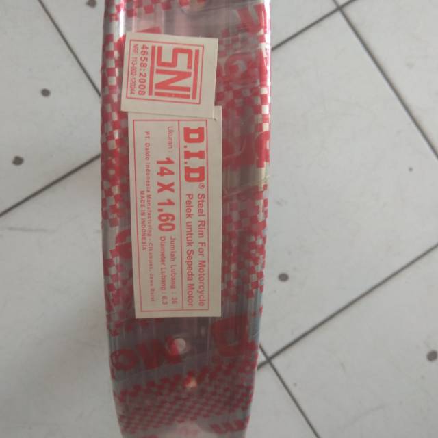 velg DID besi ring 14 uk 160