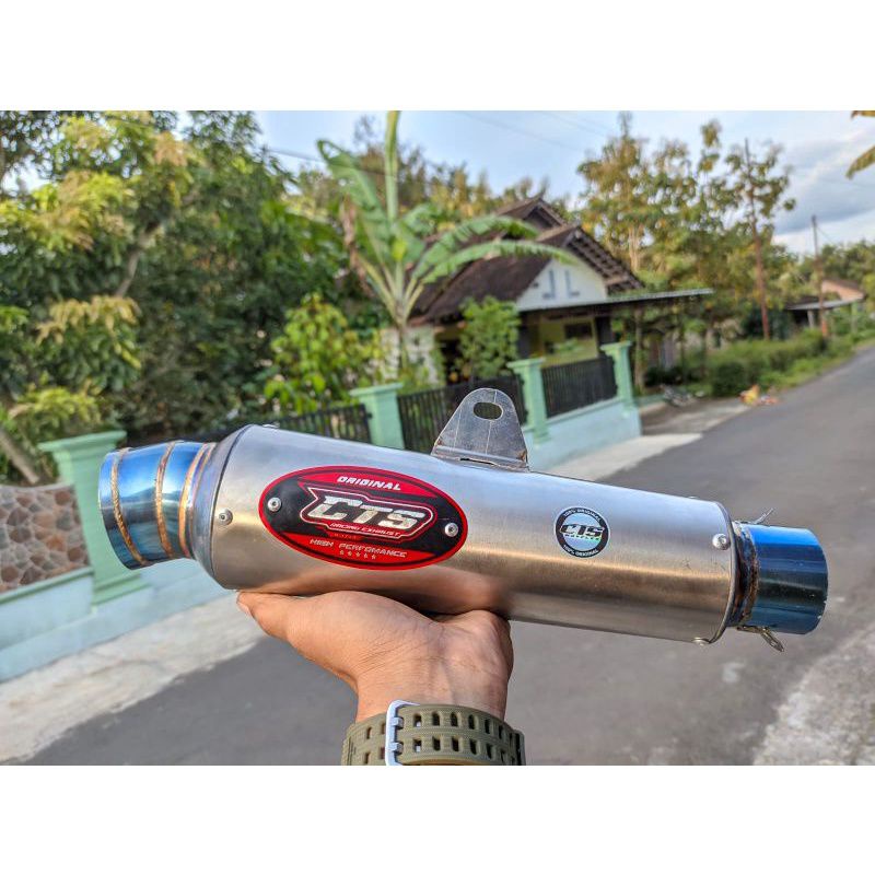 slincer knalpot cts kompetisi original p25cm sarangan 1/4 bass engker