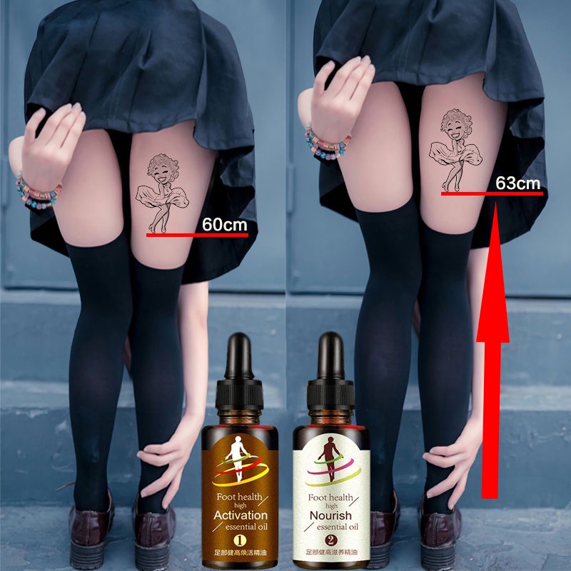 Minyak esensial pijat kaki untuk pria dan wanita remaja untuk meningkatkan elastisitas minyak esensial kaki canggih