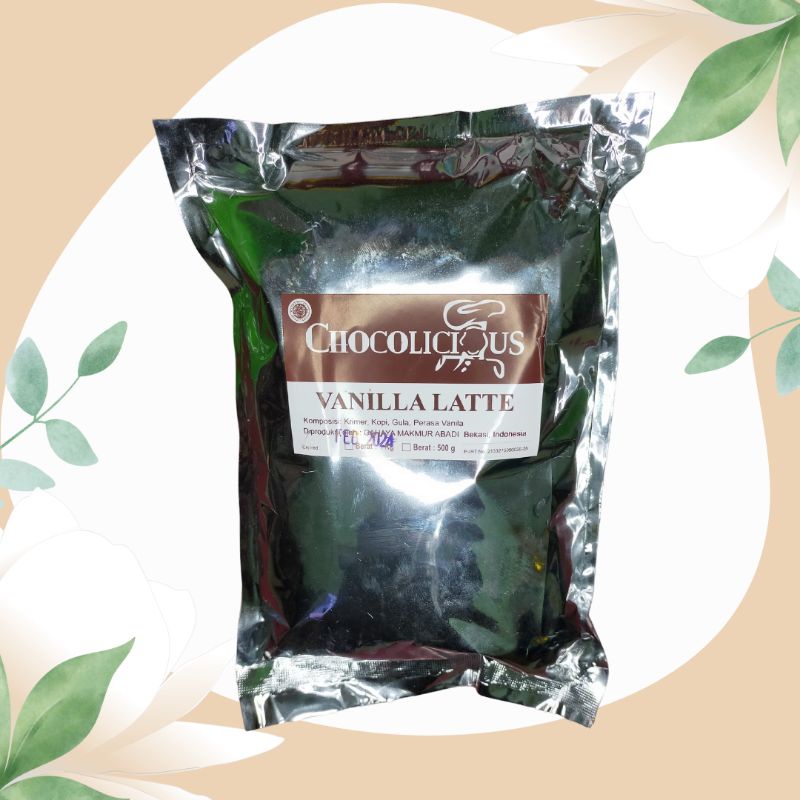 

chocolicius bubuk vanilla latte 500gr