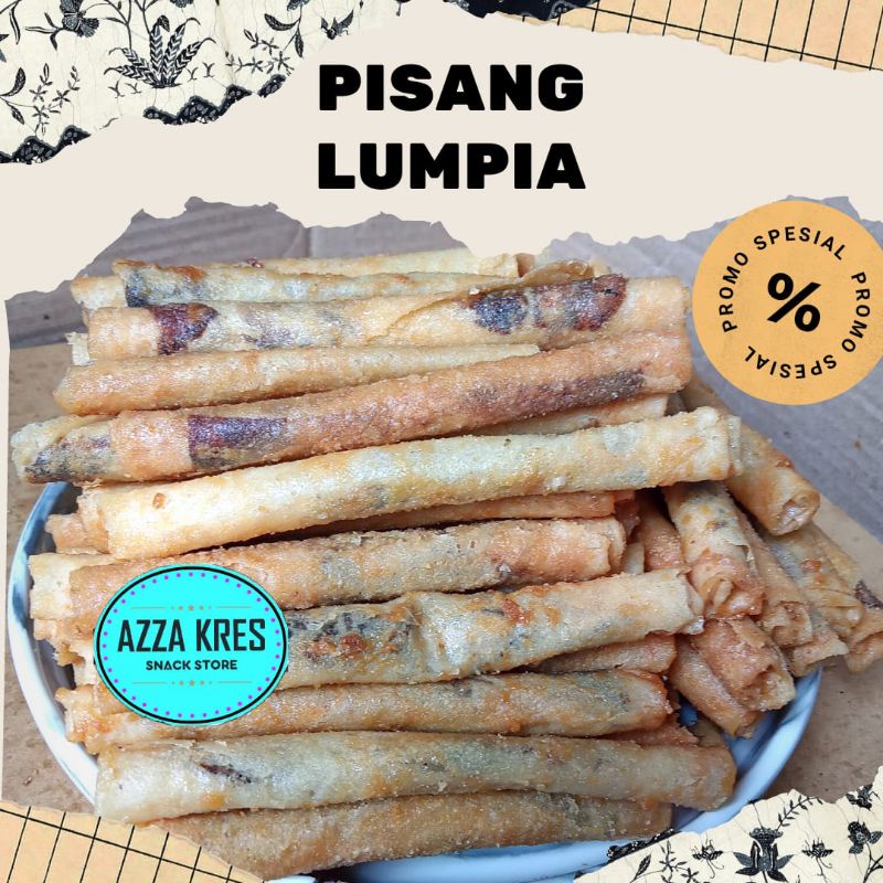 

Pisang Lumpia Snack Kekinian - Azzakres