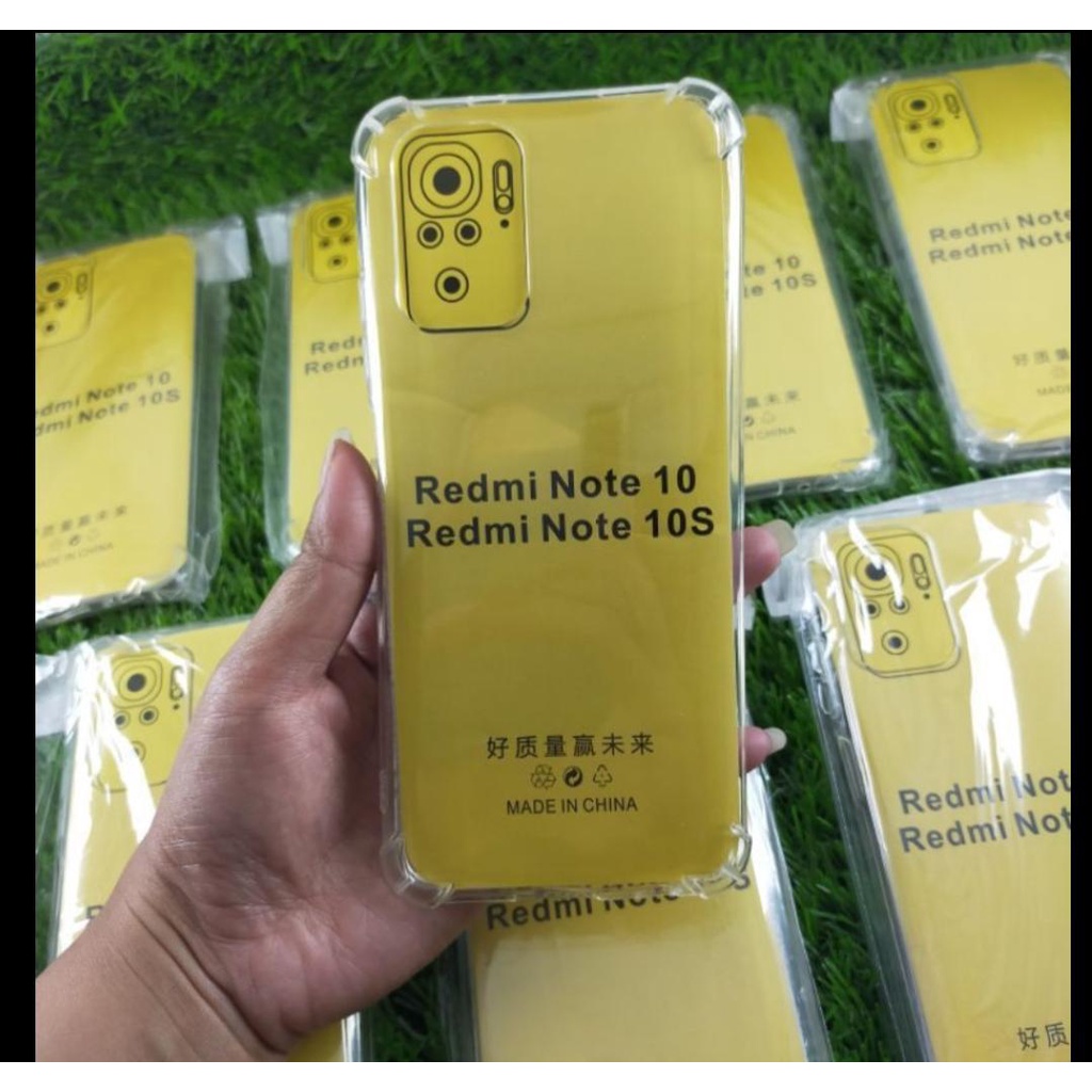 Softcase Silikon Anti Crack Xiaomi Redmi Note 10 Xiaomi Redmi Note 10S