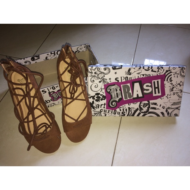 Brash Arden Shoes Brown