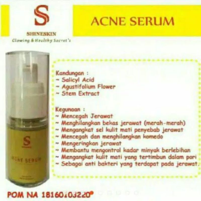 serum acne shineskin