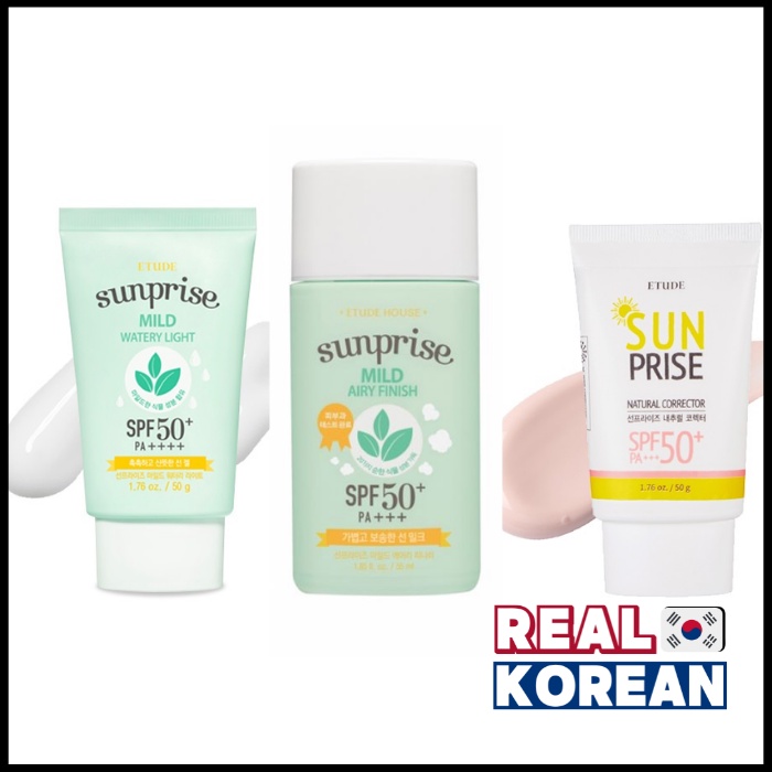 Etude House Sunprise Mild Watery Light / ETUDE Sunprise Mild Airy Finish 50ml