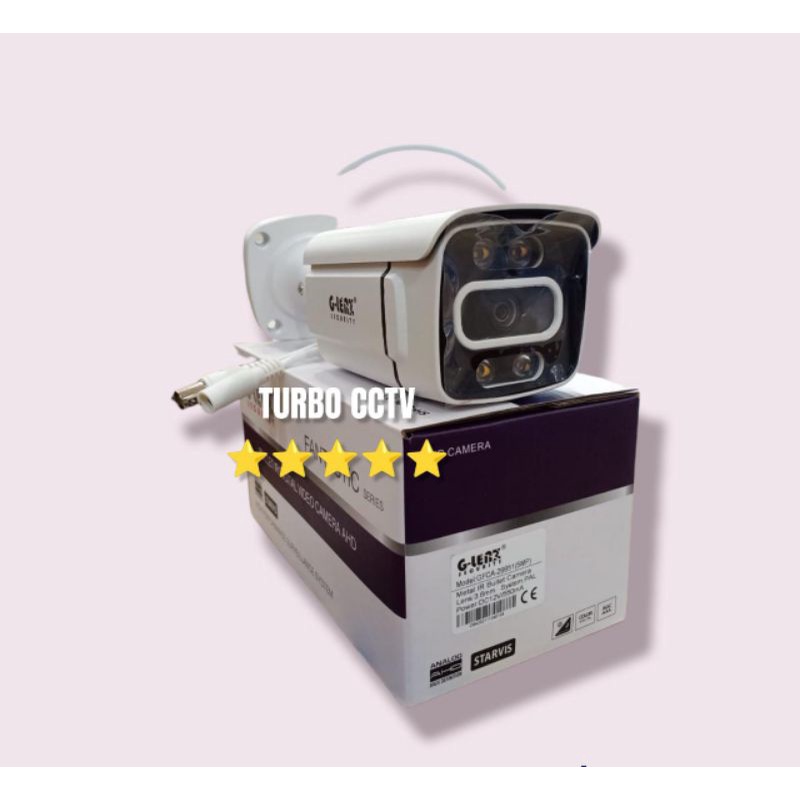 KAMERA CCTV OUTDOOR 5MP 2560P MIC AUDIO COLORVU MALAM WARNA