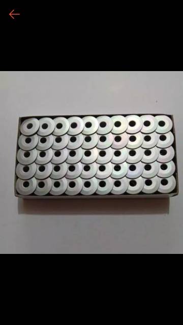 Bobbin Spul spool Mesin Jahit High Speed Industri, Bobbin spool Aluminium