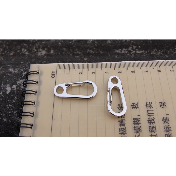 Mini D-type Buckle Hanging Carabiner Keychain EDC Alat Bantu Tali B36