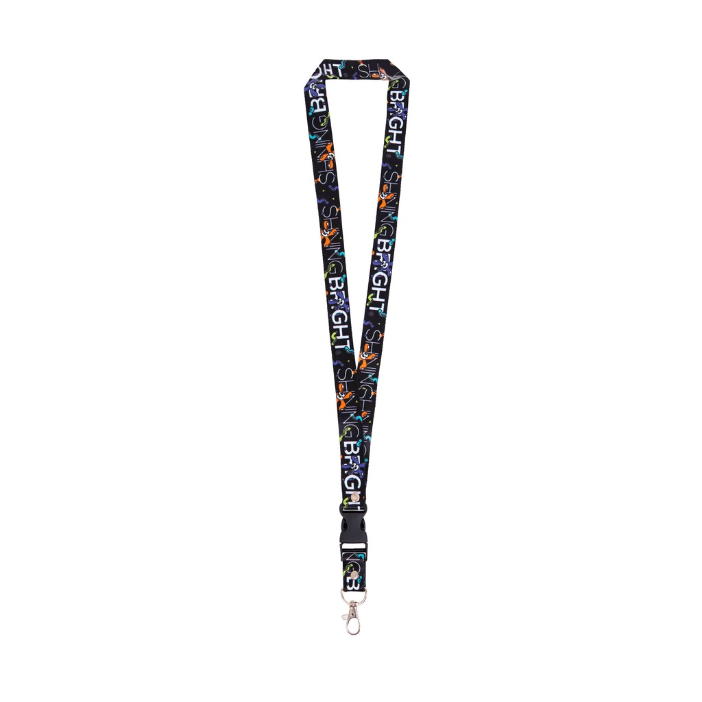 

Shining Bright Tali Lanyard Funney - Hitam