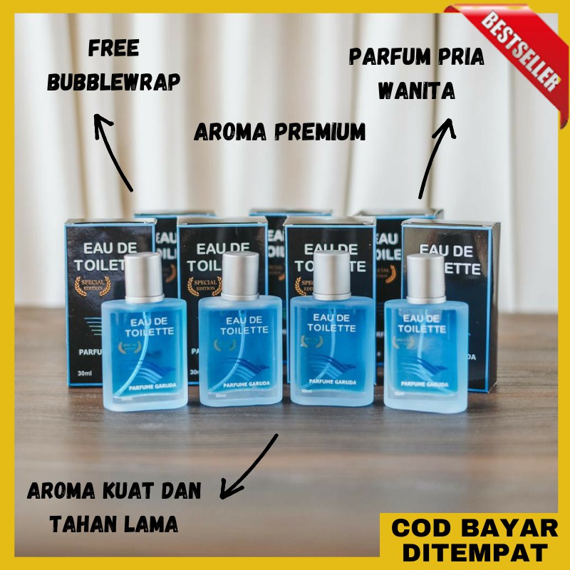 MINYAK PRIA WANITA  EAU DE TOILETTE  GARUDA LIMITED EDITION WANGI TAHAN LAMA