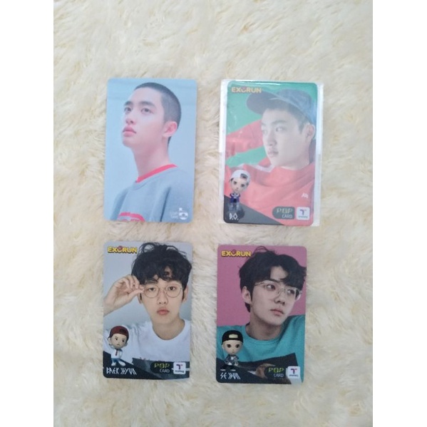 EXO CASHBEE BAEKHYUN SEHUN D.O. PHOTOCARD PC
