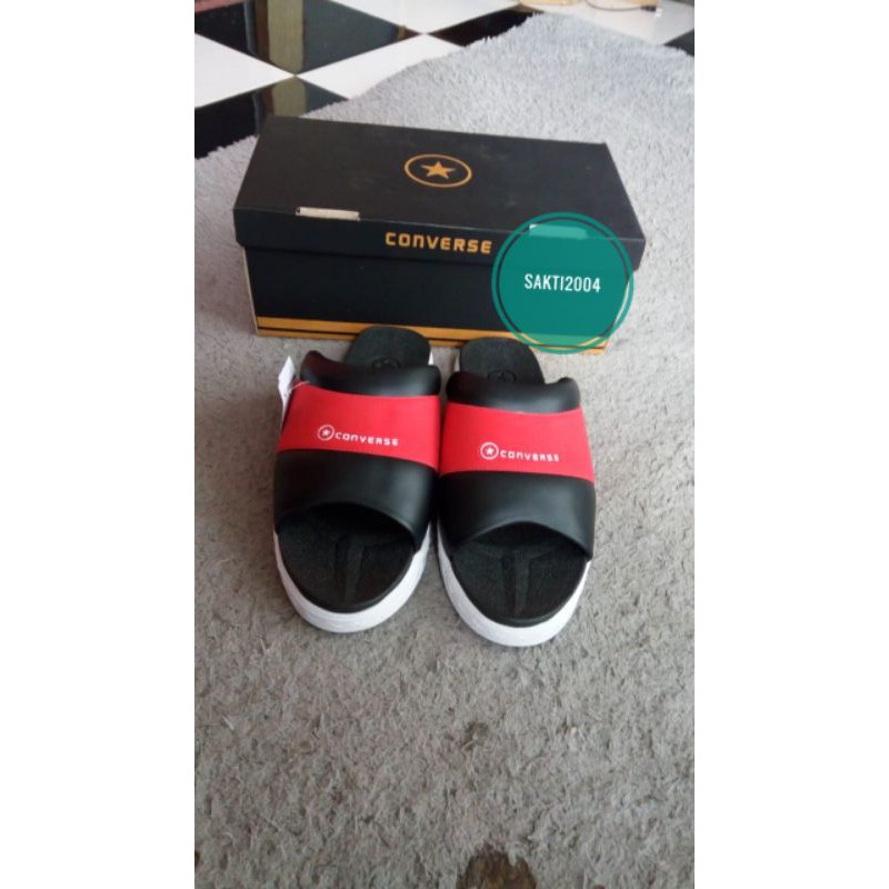 Sandal Converse Trisco Merah,Putih,Biru