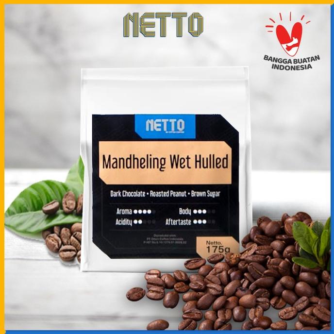 

TERLARIS Netto - Kopi Mandheling Wet Hulled 175 Gr /KOPI RUBE/KOPI KAPAL API/KOPI SLB/KOPI PEJUANG/KOPI BUBUK