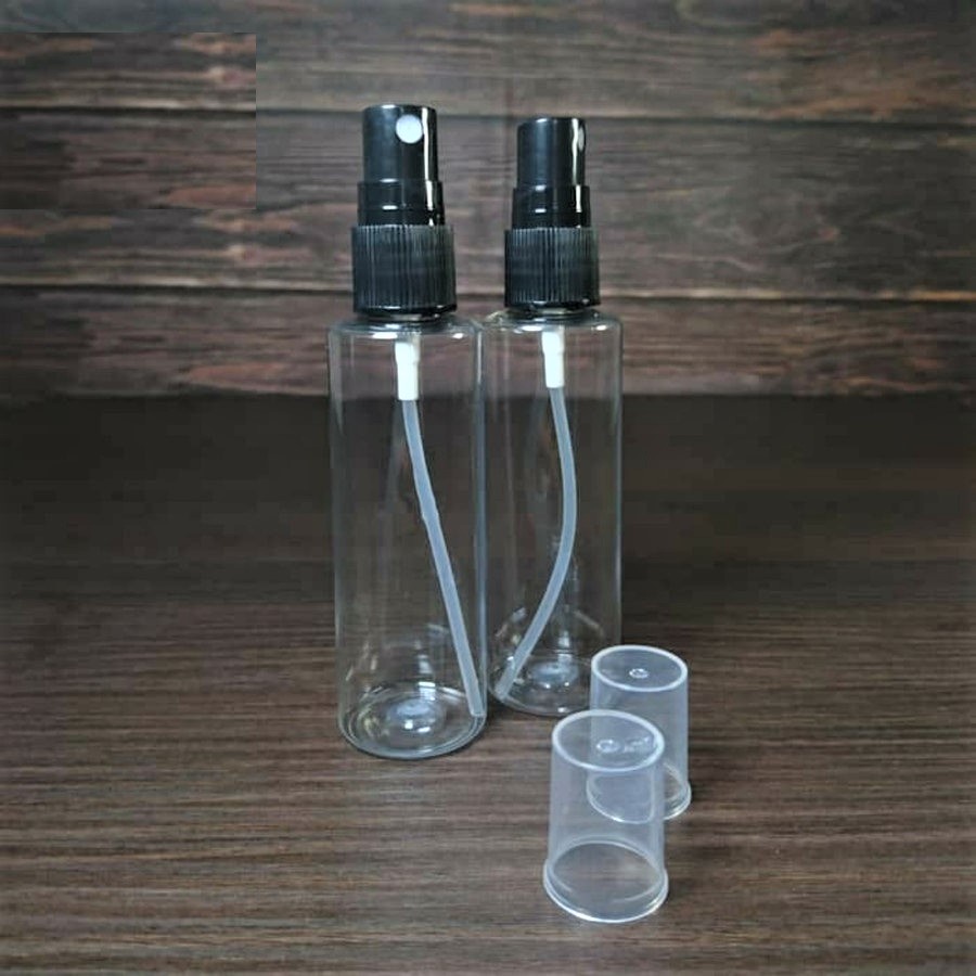 BABEE - BOTOL PLASTIK 60ML RF CLEAR TUTUP SPRAY / BOTOL SPRAY 60ML RF BENING BOTOL ISI ULANG