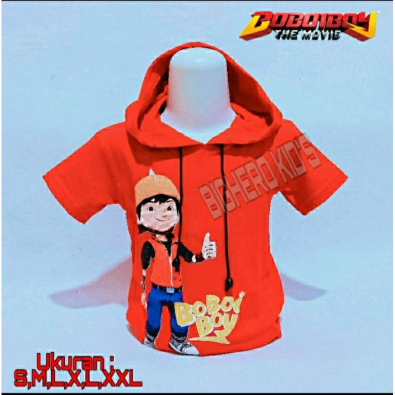 Hoodie Marvel /Boboiboy kaos Anak murah karakter terlaris