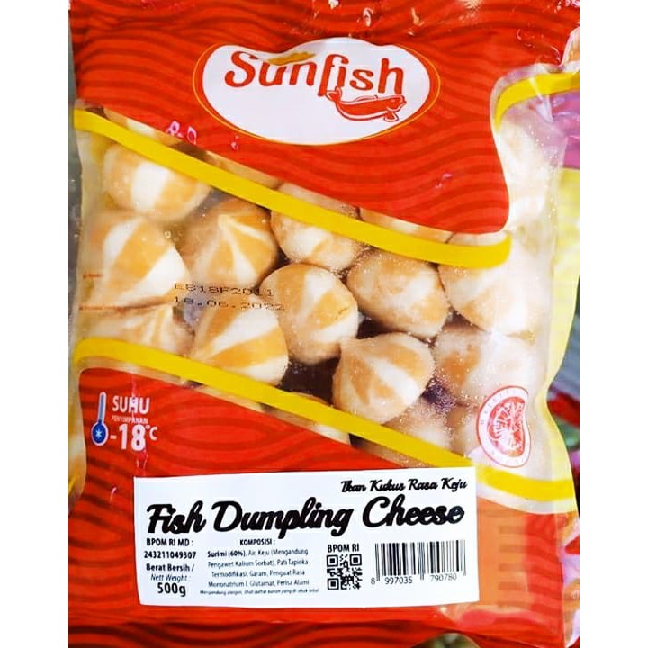 

Sunfish Dumpling Keju 500 Gram