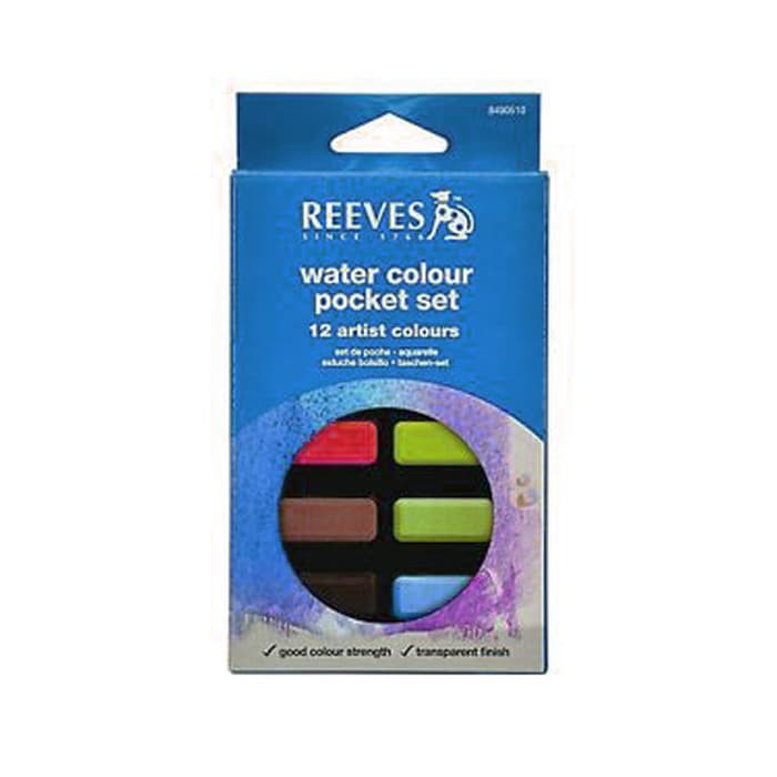 

REEVES Watercolor Pocket Set 12 pcs