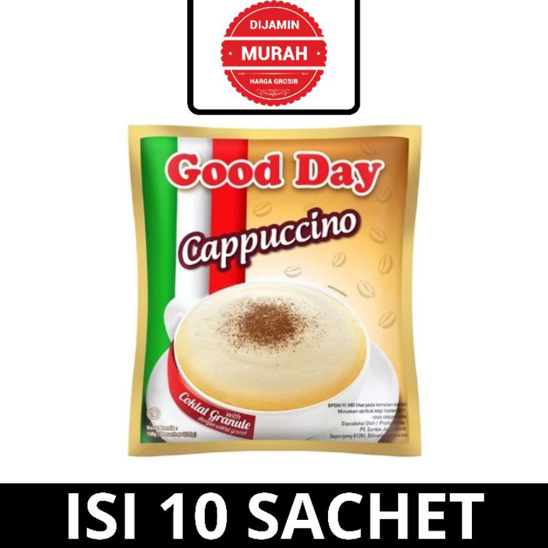 

Good Day Cappucino (ISI 10 SACHET)