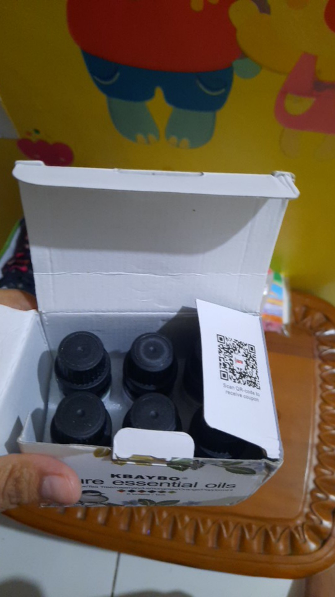 6pcs 10ml Oils Aromatherapy Difuser Pure Essential Fragrance | Minyak Aromaterapi 6in1