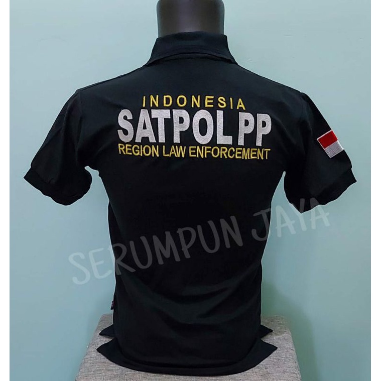 KAOS SATPOL PP - KAOS KERAH SATPOL PP - KAOS POLO SATPOL PP BORDIR