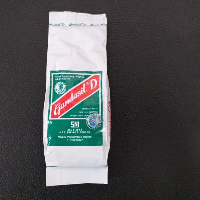 Pupuk daun GANDASIL D Super untuk penyubur daun tanaman 100gram