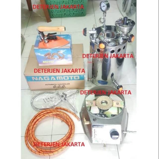 Setrika Uap / Boiler Otomatis Nagamoto 10 Liter Murah Original